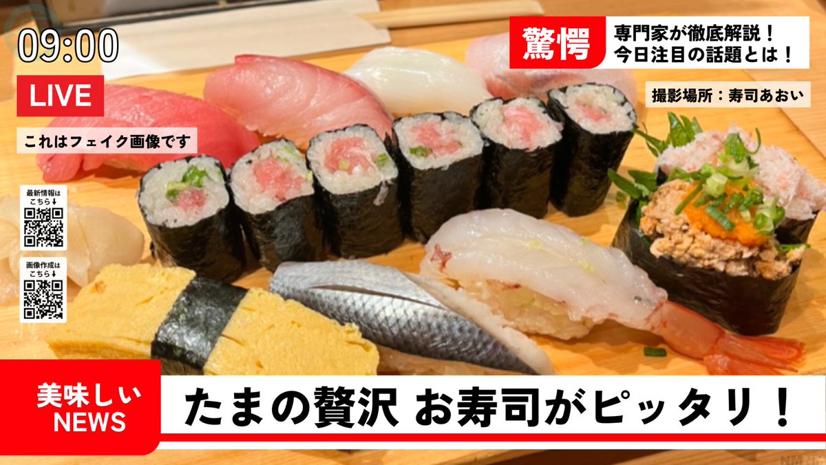 newsmaker_FanC's tweet photo. 記憶に深く刻まれている、美味しいご飯たち…
その素敵な思い���が忘却の彼方へと旅立ってしまう前に、ニュース画像にして残しておきましょう

制作はこちらから👇
https://t.co/J95FJRSx3Z

#ニュースメーカー のタグ付けもお待ちしております💁‍♀️ https://t.co/NShY9XxCM6