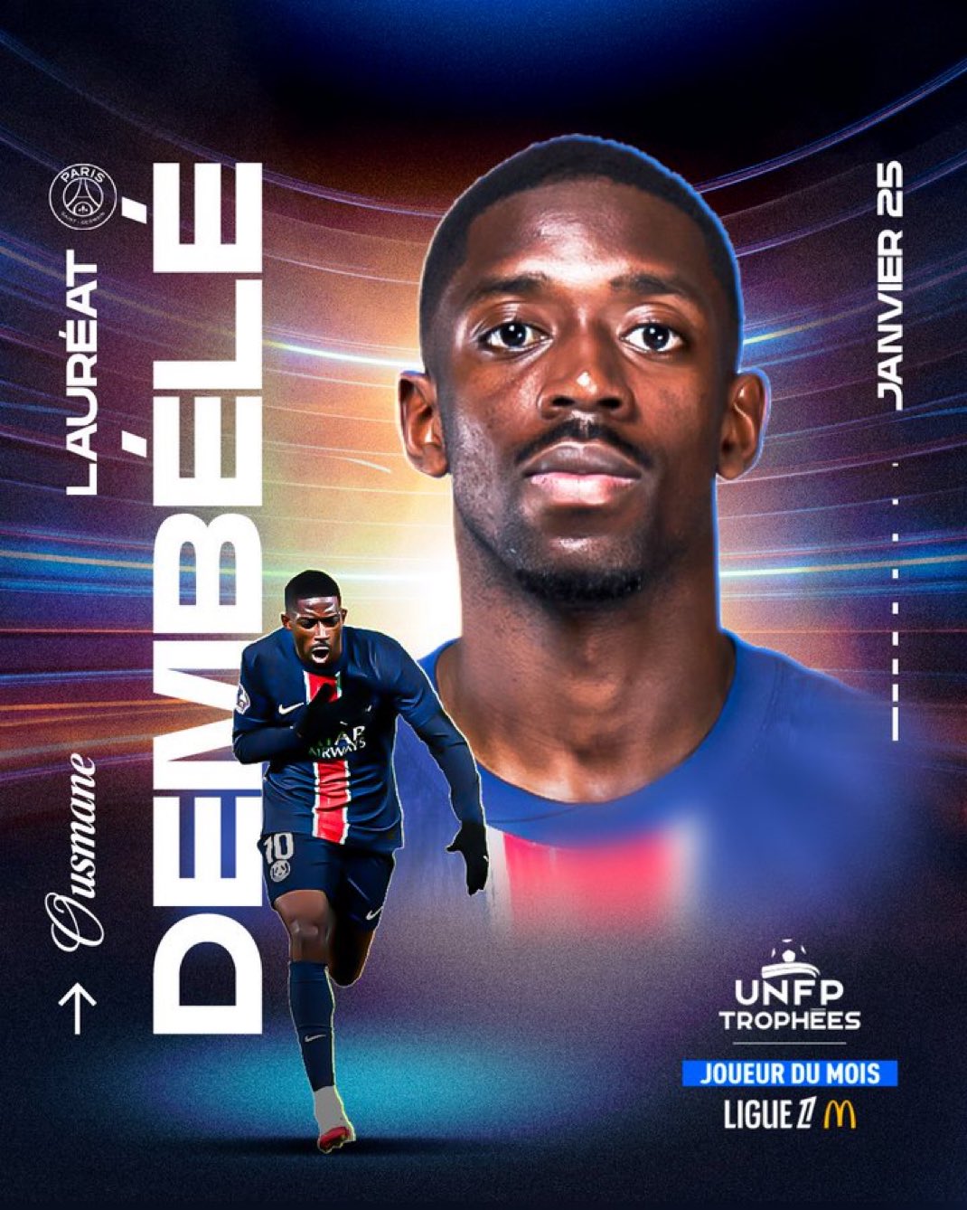 Ousmane Dembélé Crowned Ligue 1 Player of the Year