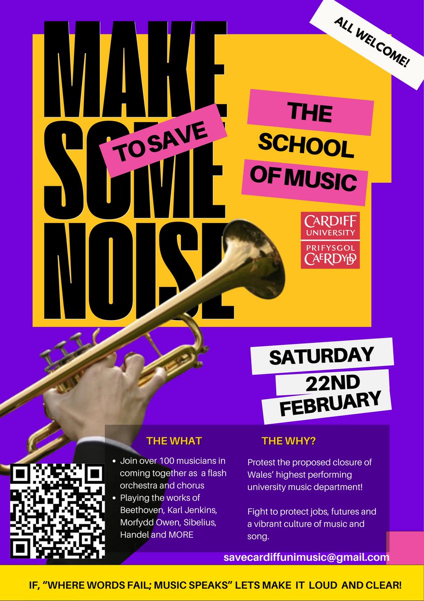 NimuehNeith's tweet photo. #music #Cardiff #cardiffuniversity #savecardiffmusic https://t.co/VZnsRe2Ubn