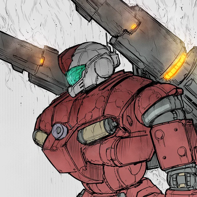 【今週の進捗】今週は原稿と落書きしながら初代ガンダムを見返したりしてました。最後に観たのが小学生の頃だったので、今観ると見え方が全く違って面白いです、きっかけをくれたジークアクスに感謝…おかげでここ2週間くらいはガンダムの落書きが捗りました来週も引き続き描いていきます 