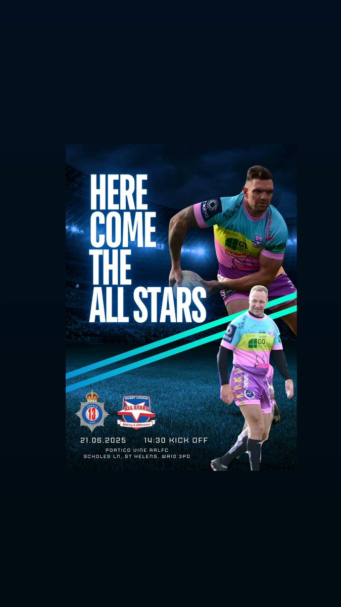 GBpoliceRL's tweet photo. Exciting opportunities are available for corporate sponsorship for our summer charity funday. 

Raising money for 4 brilliant charities.

Please share amongst your connections and if anyone is interested to discuss further then please drop us a message or email gbprla@gmail.com https://t.co/q8pi1U74bN