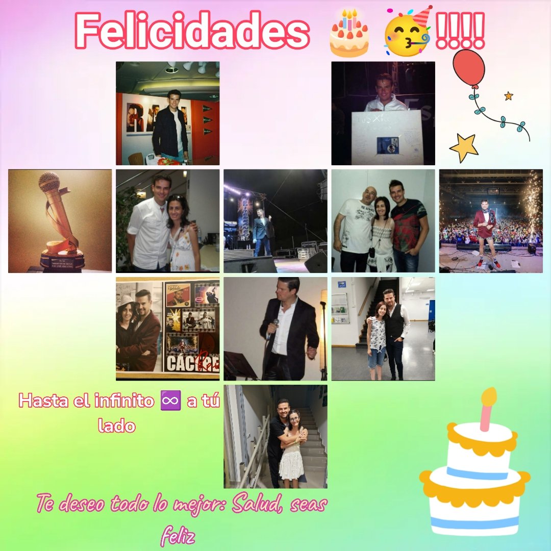 Y Hoy 9 Febrero te toca a ti felicitarte <a href="/Raulcantante/">Raul Fuentes Cantant</a> . 🥳🎂🎤🎼🎉
Te deseo un feliz día junto a tu familia, amigos.
Toda tú gente a tú lado 
Al soplar 🌬️ las velas todos tus deseos se hagan realidad🎂. 
Siempre apoyando hasta el infinito ♾️. #tatuaje 
instagram.com/p/DF1XjrFoJeH/…