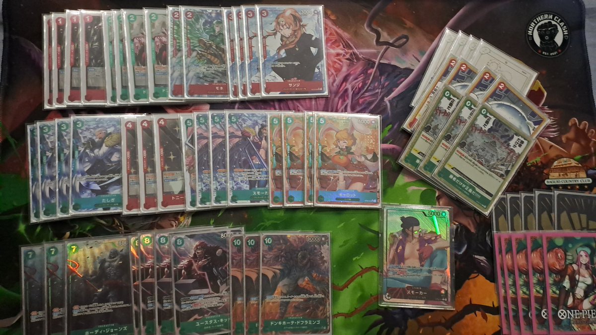 JuswaJems's tweet photo. Honor's Ground Flagship
Champion- RG Smoker

Matches:
🟢 GB Perona
🟢 GP Lim
🟢 BY Luffy

#OnePiece #OnePieceCardGame #ワンピカード https://t.co/zriKqTmg1M
