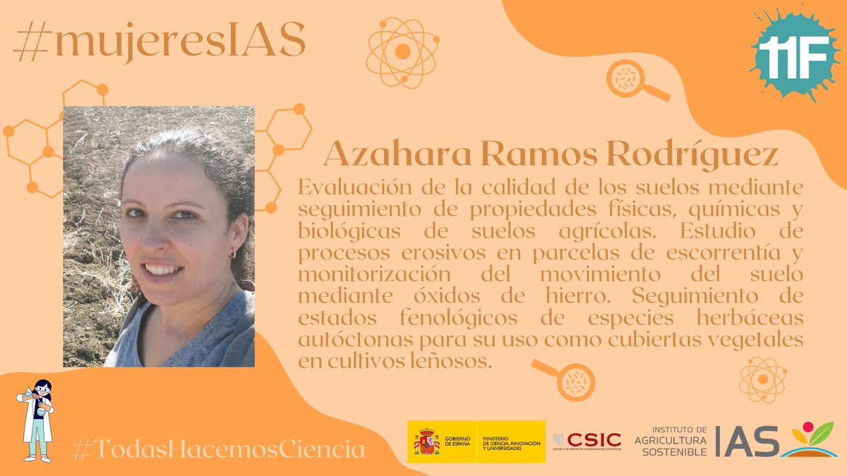 IAS-CSIC (@ias_csic) on Twitter photo 📸📷 Azahara Ramos Rodríguez 🌳💦🌱🌿
#EllassonIAS #mujeresIAS #diamujeryniñaenciencia #TodasHacemosCiencia #CSIC <a href="/CSICdivulga/">CSIC Divulga</a> <a href="/IAS_CSIC/">IAS-CSIC</a> <a href="/11defebreroES/">Día Mujer y Ciencia</a> <a href="/CMyC_CSIC/">Comisión Mujeres y Ciencia del CSIC</a> <a href="/araro17/">Azahara RR</a> <a href="/erosionlab_ias/">Laboratorio de Erosión-Soil Erosion Lab</a> 📸📷 Azahara Ramos Rodríguez 🌳💦🌱🌿
#EllassonIAS #mujeresIAS #diamujeryniñaenciencia #TodasHacemosCiencia #CSIC <a href="/CSICdivulga/">CSIC Divulga</a> <a href="/IAS_CSIC/">IAS-CSIC</a> <a href="/11defebreroES/">Día Mujer y Ciencia</a> <a href="/CMyC_CSIC/">Comisión Mujeres y Ciencia del CSIC</a> <a href="/araro17/">Azahara RR</a> <a href="/erosionlab_ias/">Laboratorio de Erosión-Soil Erosion Lab</a>