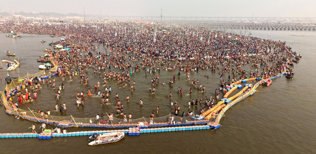 All India Radio News (@airnewsalerts) on Twitter photo President #DroupadiMurmu will visit #Mahakumbh, Prayagraj tomorrow.
She will take a holy dip in Triveni Sangam, the confluence of Ganga, Yamuna and Saraswati rivers.
#MahaKumbh2025 | <a href="/rashtrapatibhvn/">President of India</a> President #DroupadiMurmu will visit #Mahakumbh, Prayagraj tomorrow.
She will take a holy dip in Triveni Sangam, the confluence of Ganga, Yamuna and Saraswati rivers.
#MahaKumbh2025 | <a href="/rashtrapatibhvn/">President of India</a>