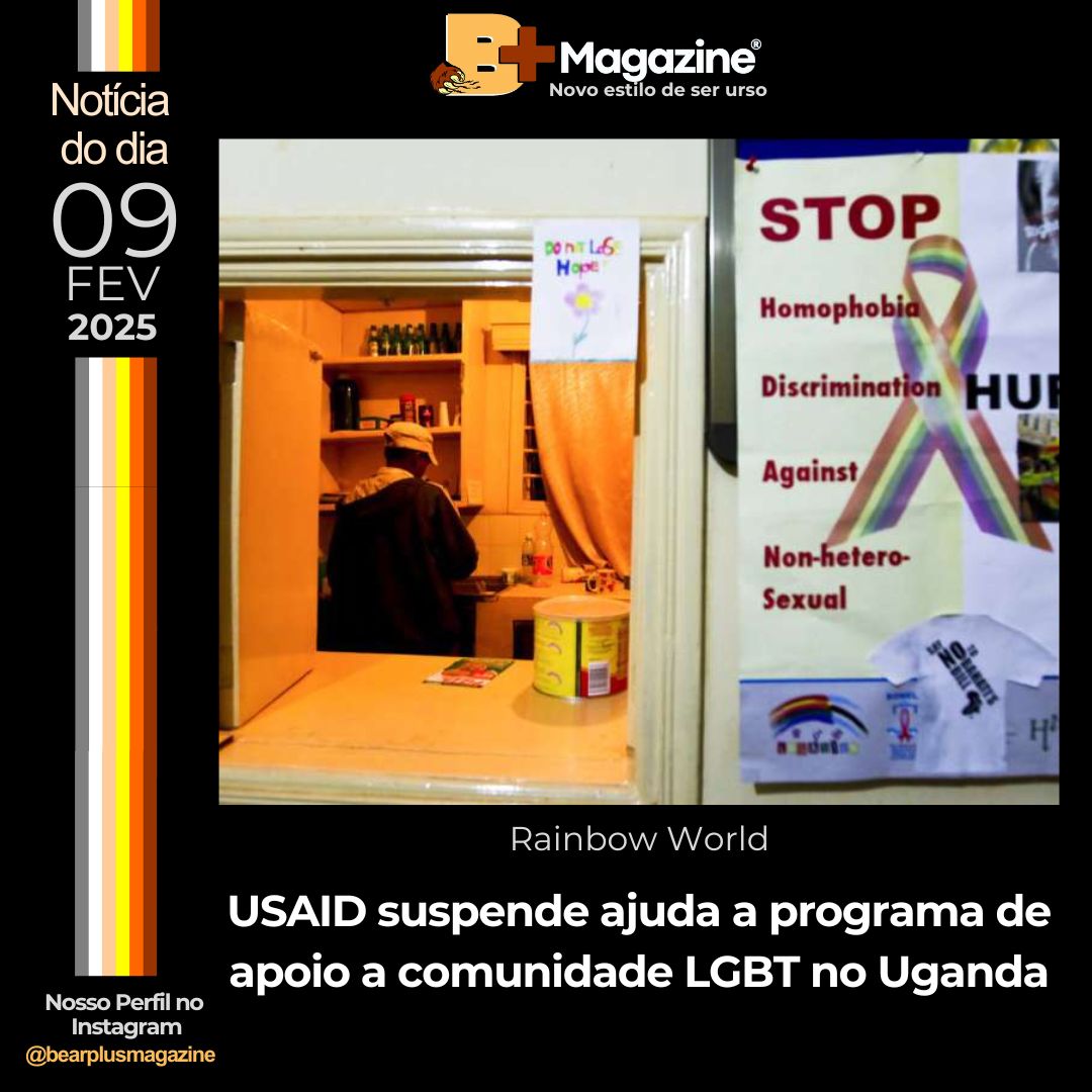 Bear Plus Brasil  
Notícia do dia  
09 de fevereiro   
Diariamente publicamos uma notícia nova para que nossos leitores possam estar sintonizado com atualidade do universo LGBTQIA+   
Acesse o site www bearplus net