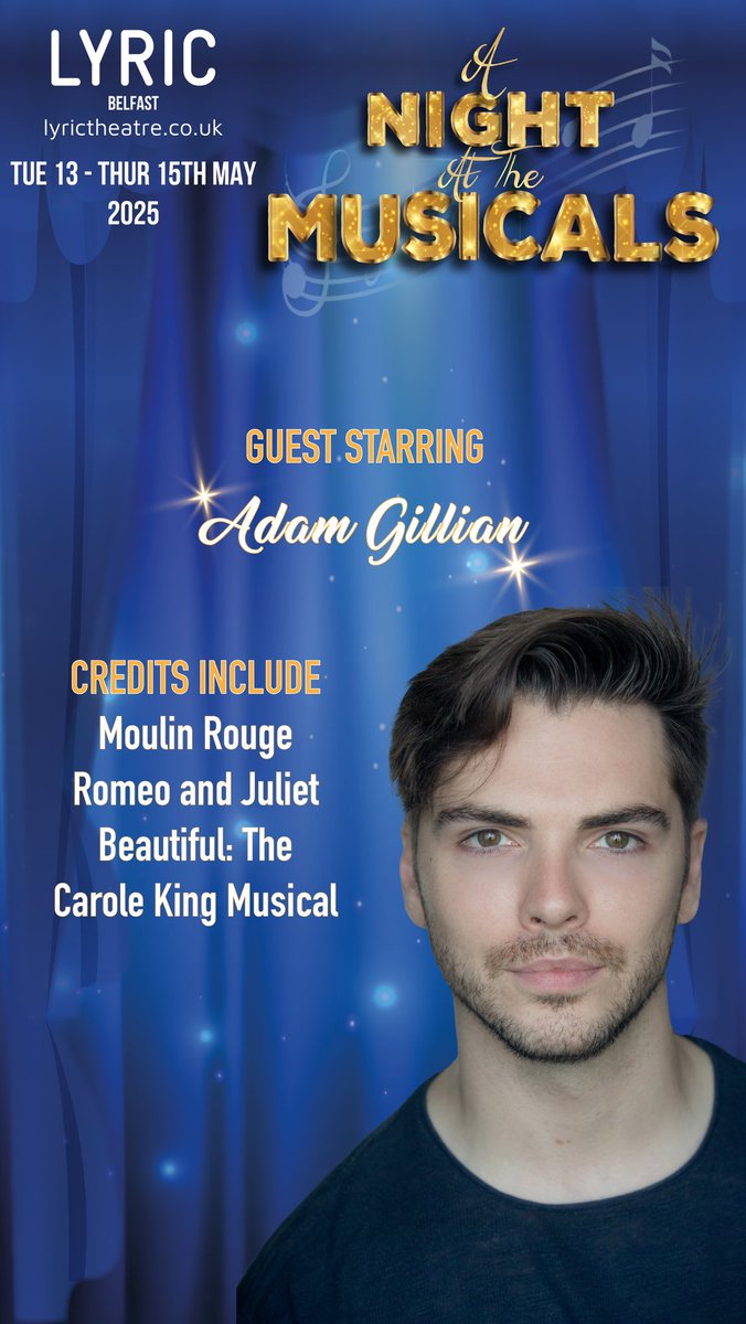 We are back at <a href="/LyricBelfast/">Lyric Theatre Belfast</a> Grab your tickets for A Night at the Musicals. 

lyrictheatre.co.uk/whats-on/a-nig…