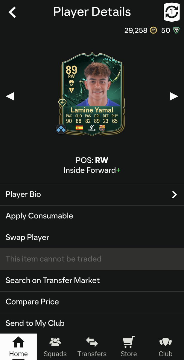 EAFCitizen's tweet photo. @DonkTrading I grinded evos a lot this year https://t.co/sQufV660V3