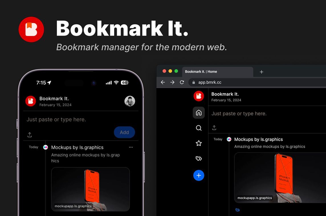 madewith_react's tweet photo. Bookmark It. by @gokul_i is an open-source bookmark manager #madewithreactjs with a Twitter/X-like timeline ๐ - https://t.co/h9eOGd9Vhw https://t.co/LvZZNbYaRB