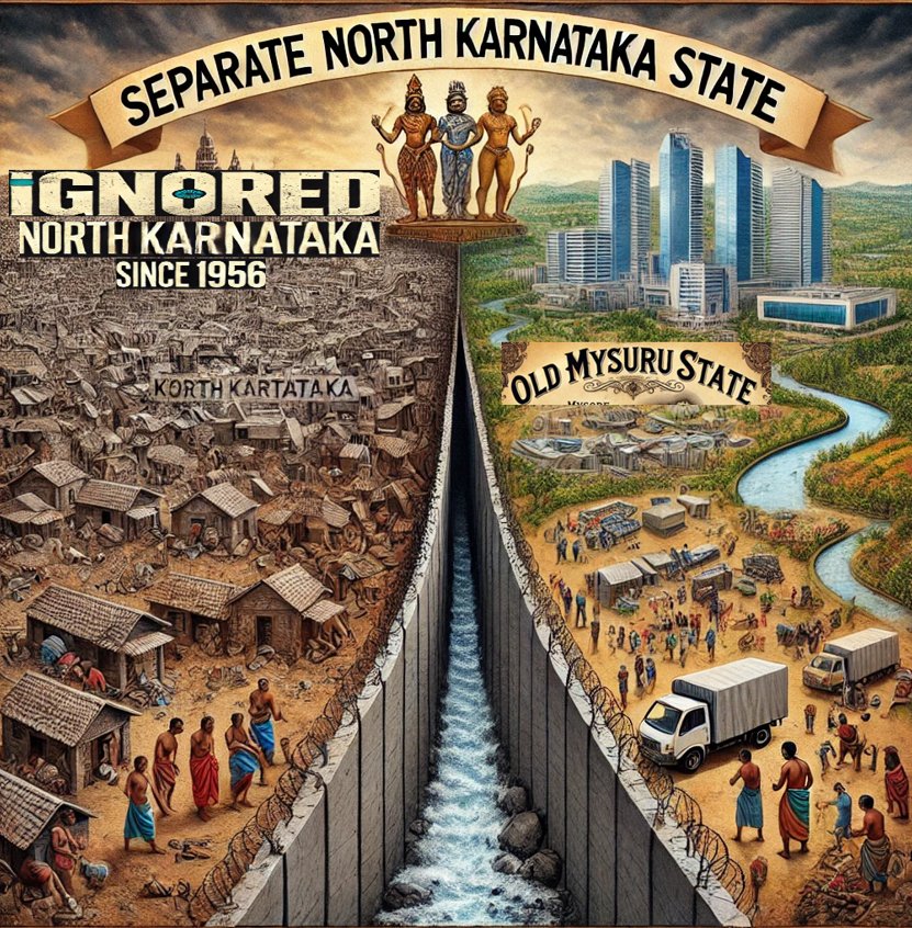 Shiv-Wake Up 😴 North Karnataka Politicians (@shivkumarbng) on Twitter photo Honorable Prime Minister of India, <a href="/PMOIndia/">PMO India</a>
Honorable Governor of Karnataka, <a href="/TCGEHLOT/">Thaawarchand Gehlot</a>
Honorable President of India, <a href="/rashtrapatibhvn/">President of India</a>
Request Kind ATTENTION !!!🙏
Image depicts GRAVE CONDITION of 3 crore population in 14 districts of North Karnataka region & it’s SOLUTION Honorable Prime Minister of India, <a href="/PMOIndia/">PMO India</a>
Honorable Governor of Karnataka, <a href="/TCGEHLOT/">Thaawarchand Gehlot</a>
Honorable President of India, <a href="/rashtrapatibhvn/">President of India</a>
Request Kind ATTENTION !!!🙏
Image depicts GRAVE CONDITION of 3 crore population in 14 districts of North Karnataka region & it’s SOLUTION