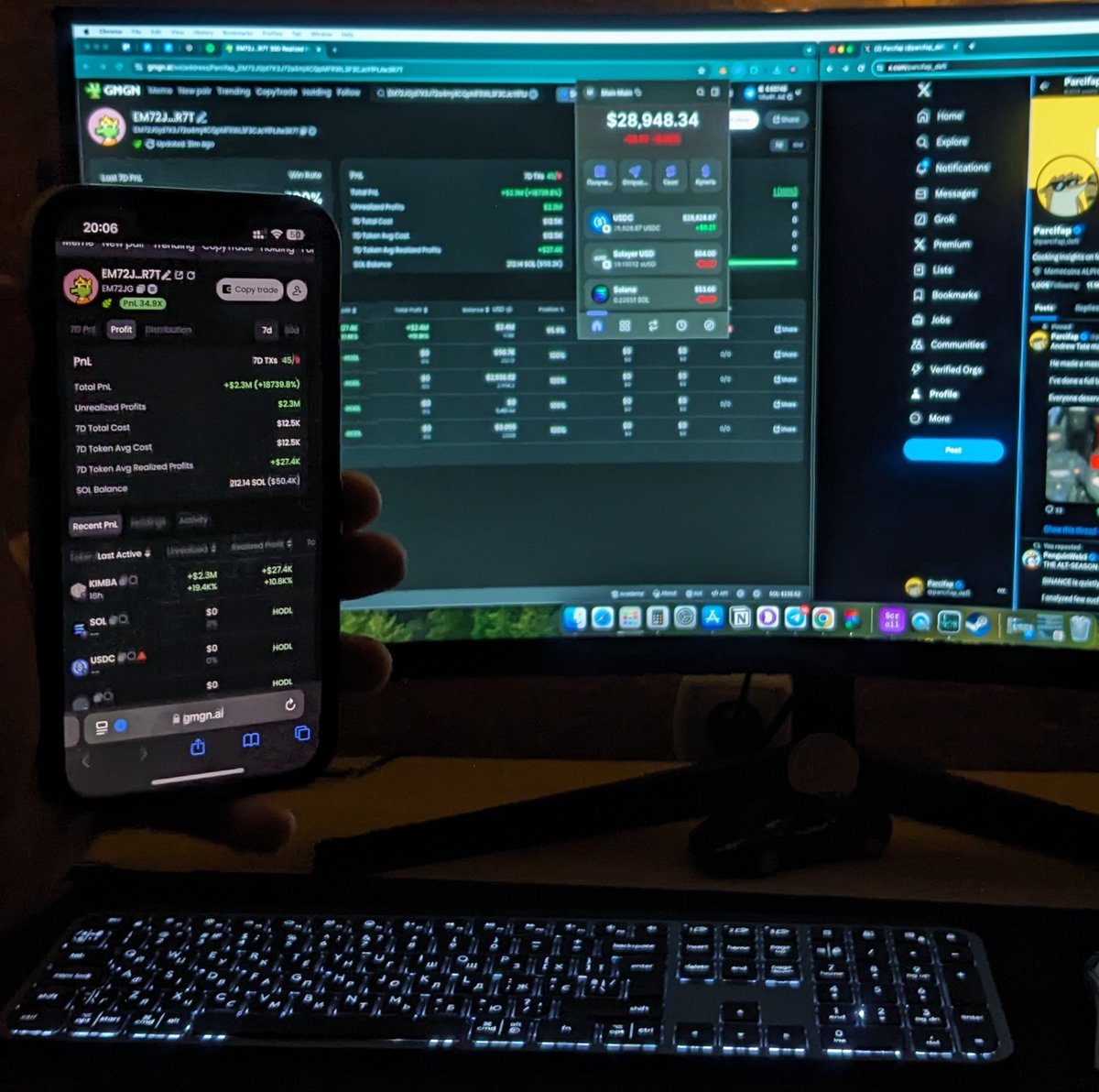 parcifap's tweet photo. Anyone can earn $1-3k daily using just a smartphone.

Even my little brother made $29K with his old phone!

ALL YOU NEED is my strategy and a few bucks.

Here’s the full guide to making EASY money + INSDER WALLETS 🧵👇 https://t.co/wVlZohs8cr
