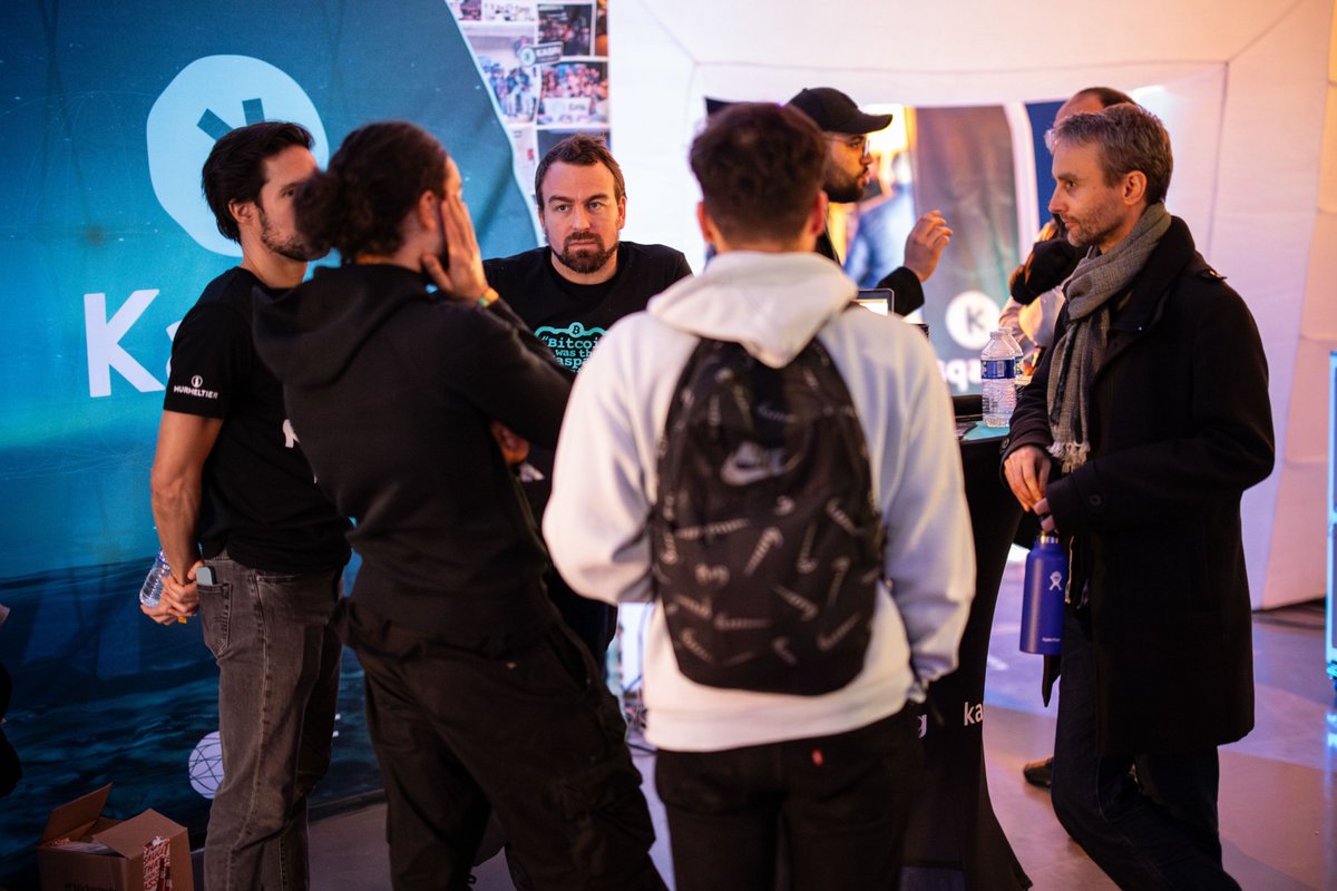 Kaspa_KEF's tweet image. #Kaspa&apos;s debut in 2025 at #CryptoXR in France last month! Awesome job done by French ambassadors @ErwanHenry3 @judaubert and workshop co-hosted by @elimmea!

HQ video to be released. It is never late to join the #Kaspa Fam!