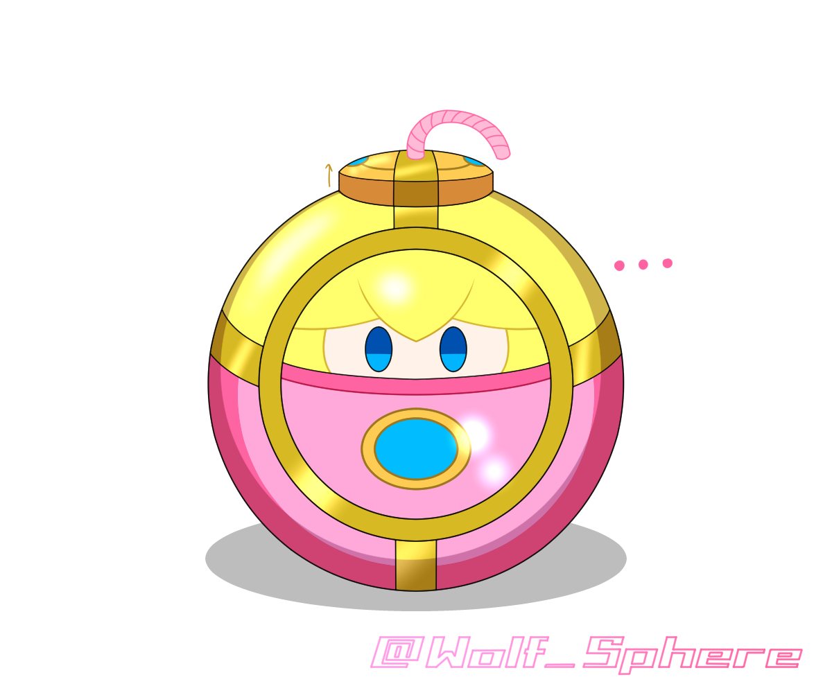 球単体と意識ON/OFF 名称は安直にボムボールでいいかなって