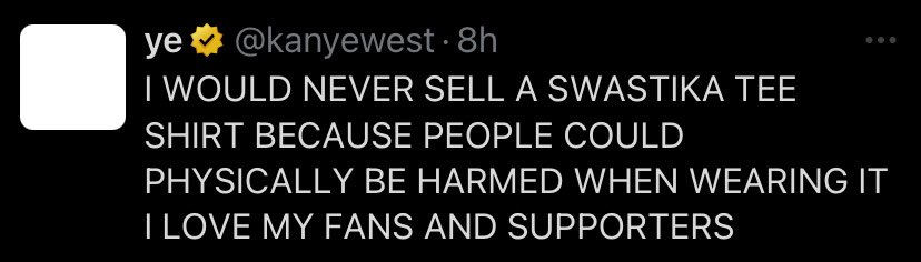 SnakeLd64783's tweet photo. @kanyewest YE WE LOVE YOU. if even theres 1 fan, the fan is me. love you ye. I know you will never see this but I certainly hope you see this. ❤️ https://t.co/BqrEcutNLS