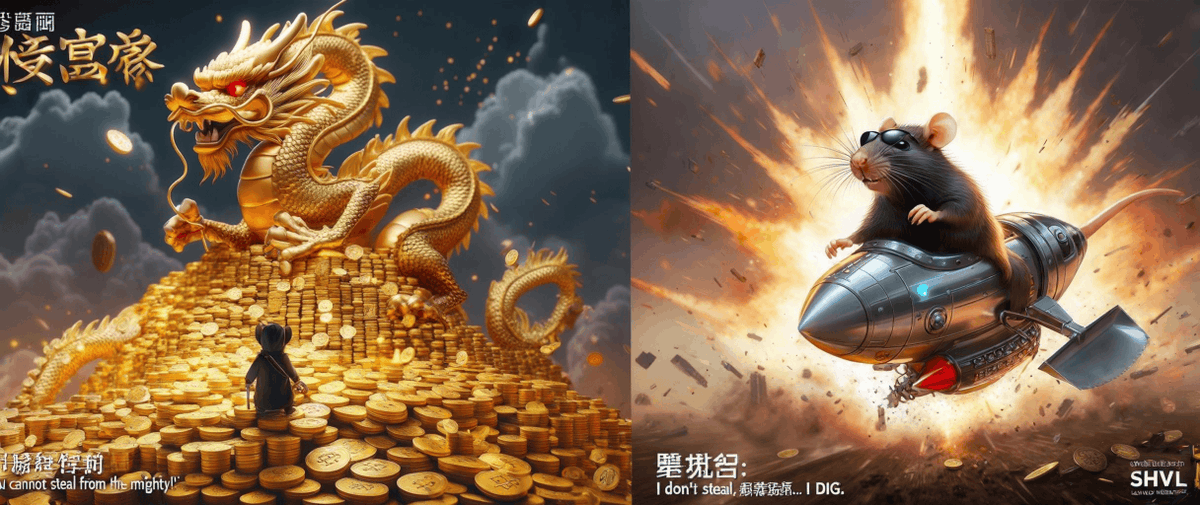 🔥 FROM UNDERDOG TO OVERLORD – CHOOSE YOUR FATE! 🔥
They say "You cannot steal from the mighty" 🐉, but we don’t need to steal.
💥 WE DIG. WE BUILD. WE LAUNCH. 💥
From the shadows to the stratosphere, we take what’s ours.
🐀🚀 Rat to Rocket. Zero to Hero.
🚨 BUY $SHVL &amp; JOIN THE