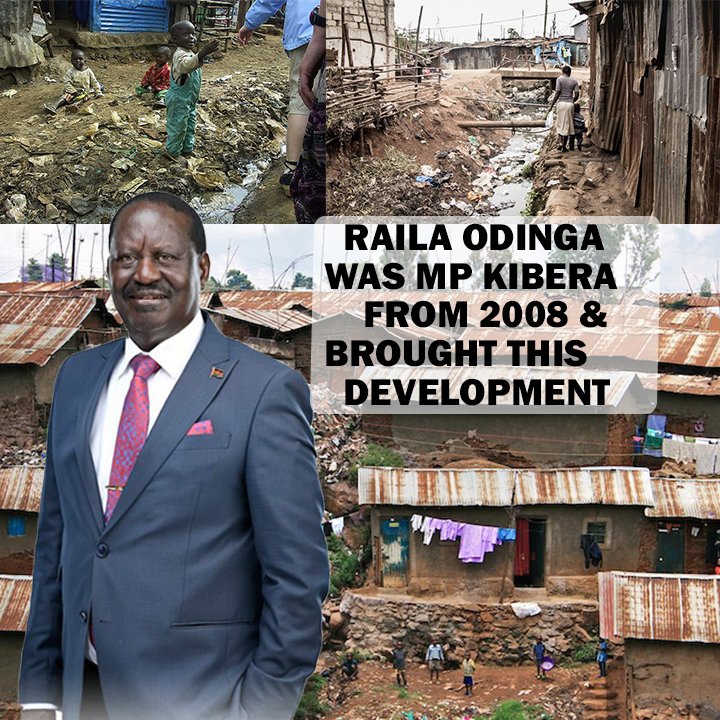 Dear Africans ; Raila odinga was the Mp to kibera 

He brought no development to kibera

Here are some of the pics &amp; you can Google others yourself 

The  candidate with no development agenda 

Reject &amp; beware 

Hashtag 👉🏼 #RailaMustFall

Raila4AUC is a joke

Support Djibouti 🇩🇯