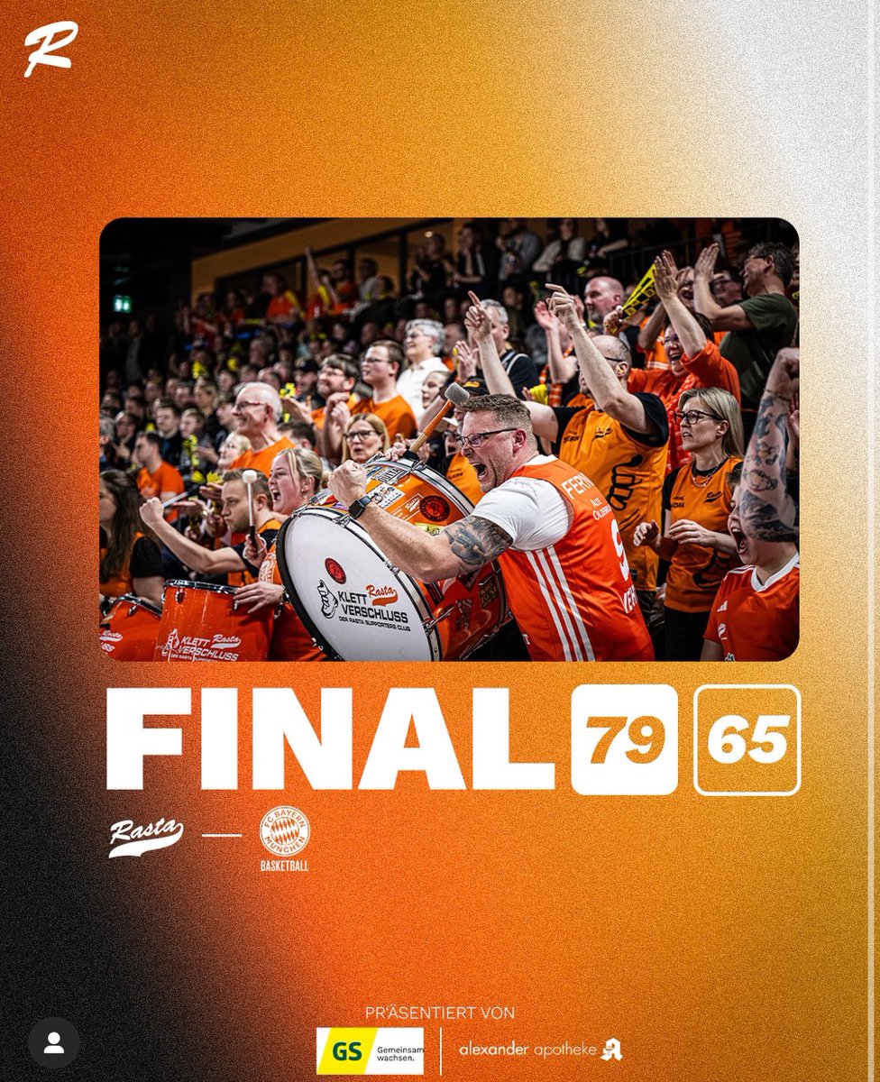 Wieder einmal den <a href="/FCBBasketball/">FC Bayern Basketball</a> die Lederhosen ausgezogen 😀🧡<a href="/dynsport/">Dyn Media</a> <a href="/easyCreditBBL/">easyCredit BBL</a>