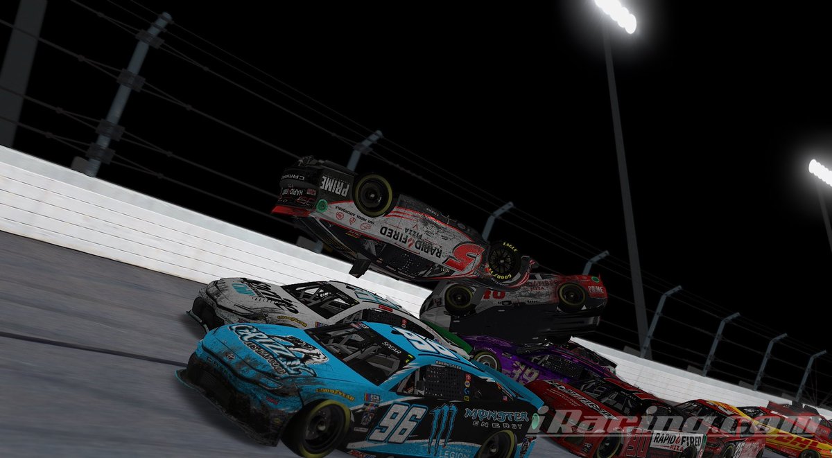 Quick summary of how my race ended last night.