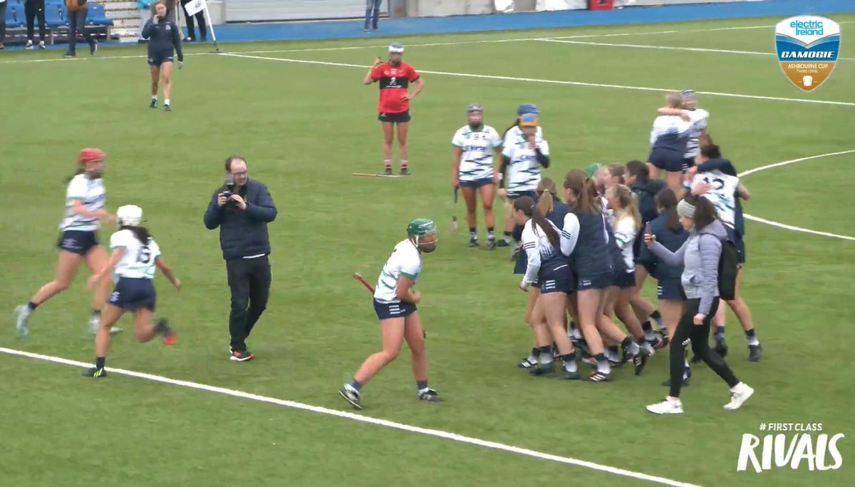 OfficialCamogie's tweet image. UL have done it again. Back to back Ashbourne Cups for the Limerick team. 
Final score UL 3-10 UCC 2-11

@3rdLevelCamogie 
@ElectricIreland 

#FirstClassRivals
#OurGameOurPassion
#Camogie120