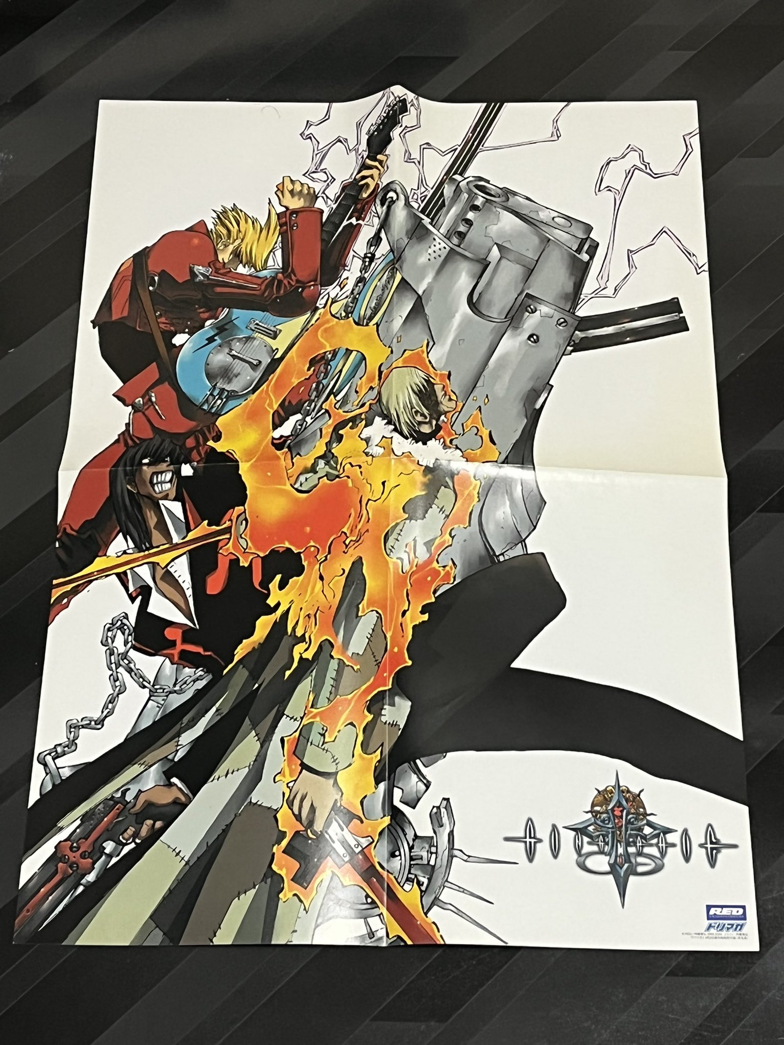 ガングレイヴ　オーディー　ポスター ガングレイヴオーディー ポスター&ガングレイヴモデル (小物)の