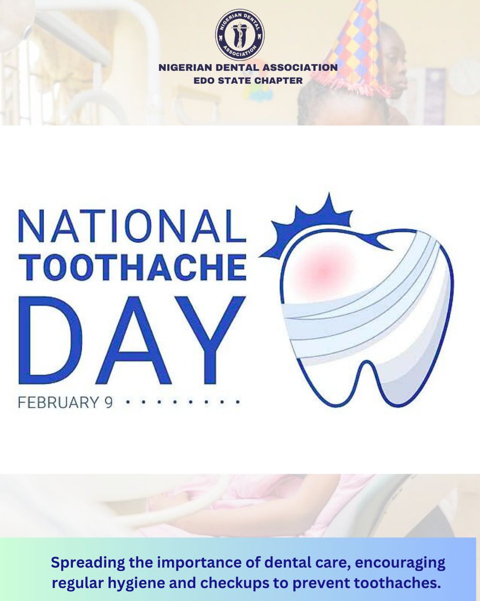 DOrhewere's tweet photo. #WorldToothacheDay
#February9 https://t.co/wt0vdAAMDb