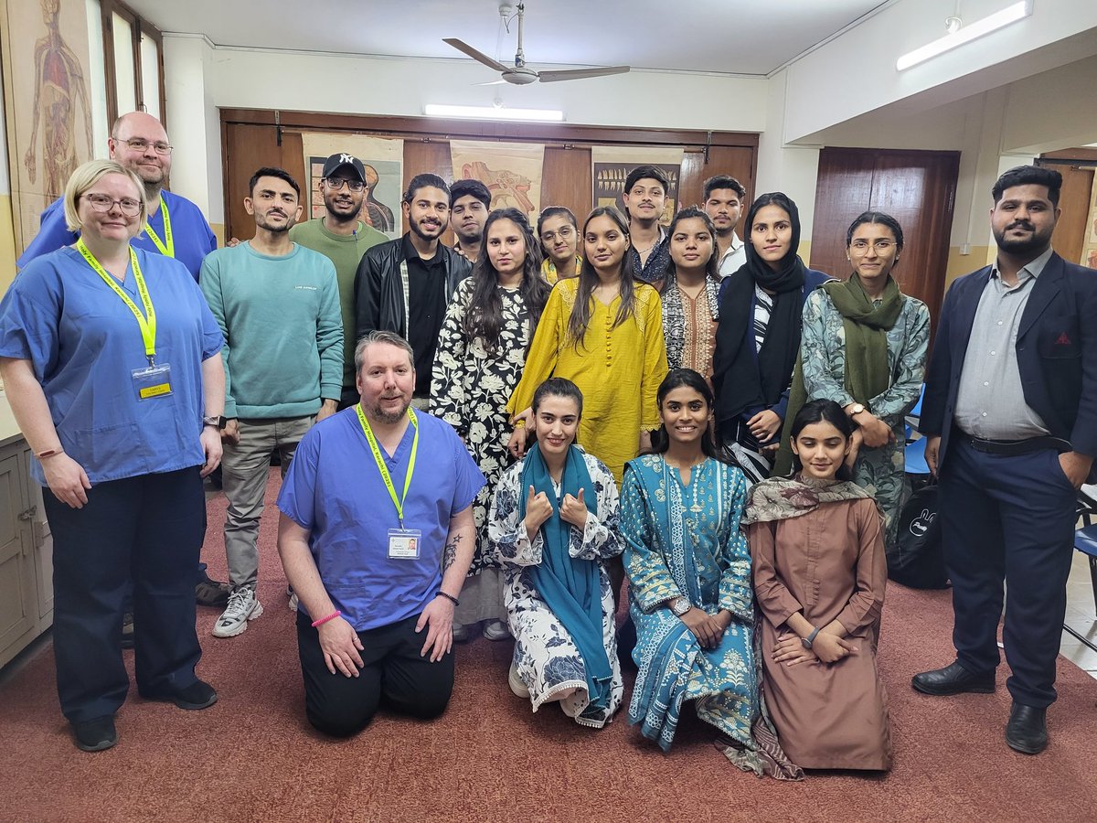 It is always an honour to teach any student 🙏 Last week, I led a small group of self funded volunteer health care trainers to Holy Family Hospital, Karachi. It was an amazing trip with great memories and hospitality. #humbled <a href="/AneurinBevanUHB/">Aneurin Bevan University Health Board</a> <a href="/CraigSJACNorth/">Craig Jones</a>