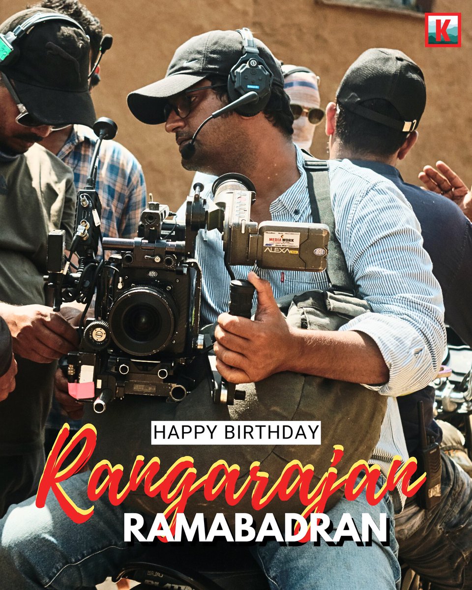 Wishing the man behind the lens a year as sharp as his shots! Happy Birthday, #RangarajanRamabadran! 🎥