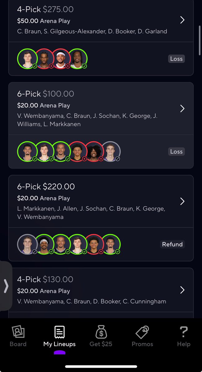 lionlloyd1's tweet photo. @PrizePicks @ShamsCharania Please lemme hold a free line up today 💔 https://t.co/dUMG8nQhJc