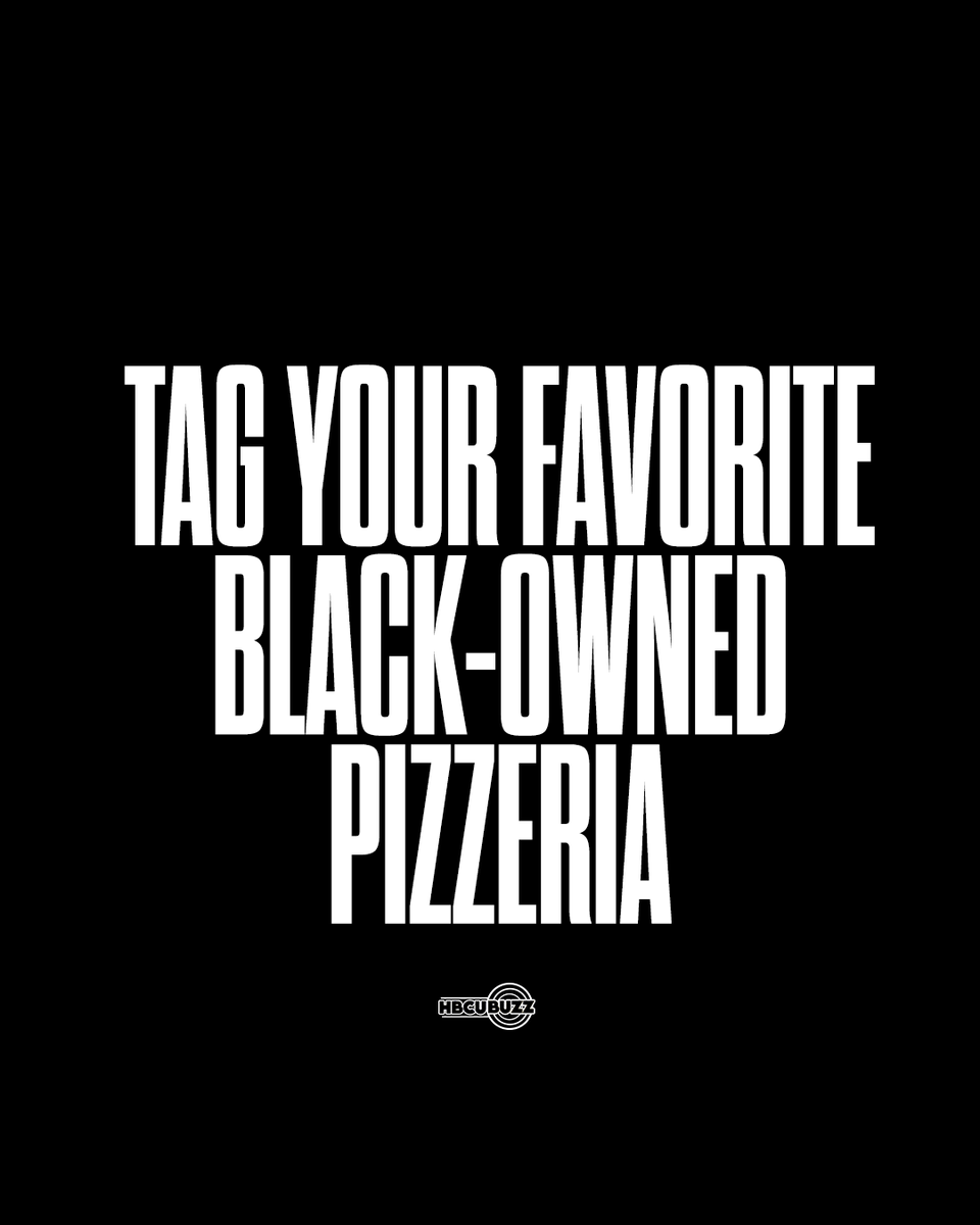 HBCUBuzz's tweet image. 🍕🍕 National Pizza Day meets Black History Month—y’all know what that means! Tag your favorite Black-owned pizzeria, and let's show ‘em some love! 👏🏾🍕 #SupportBlackBusiness #NationalPizzaDay #BlackHistoryMonth #hbcu #hbucbuzz
