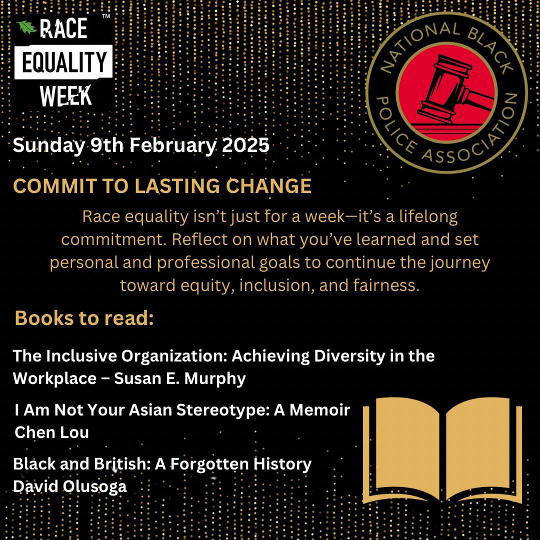 Challenge Day 7- Commit to Lasting Change 

#raceequalityweek  #WorkplaceInclusion 
#EveryActionCounts #RaceEqualityMatters #NBPA #staffassociations #staffnetworks