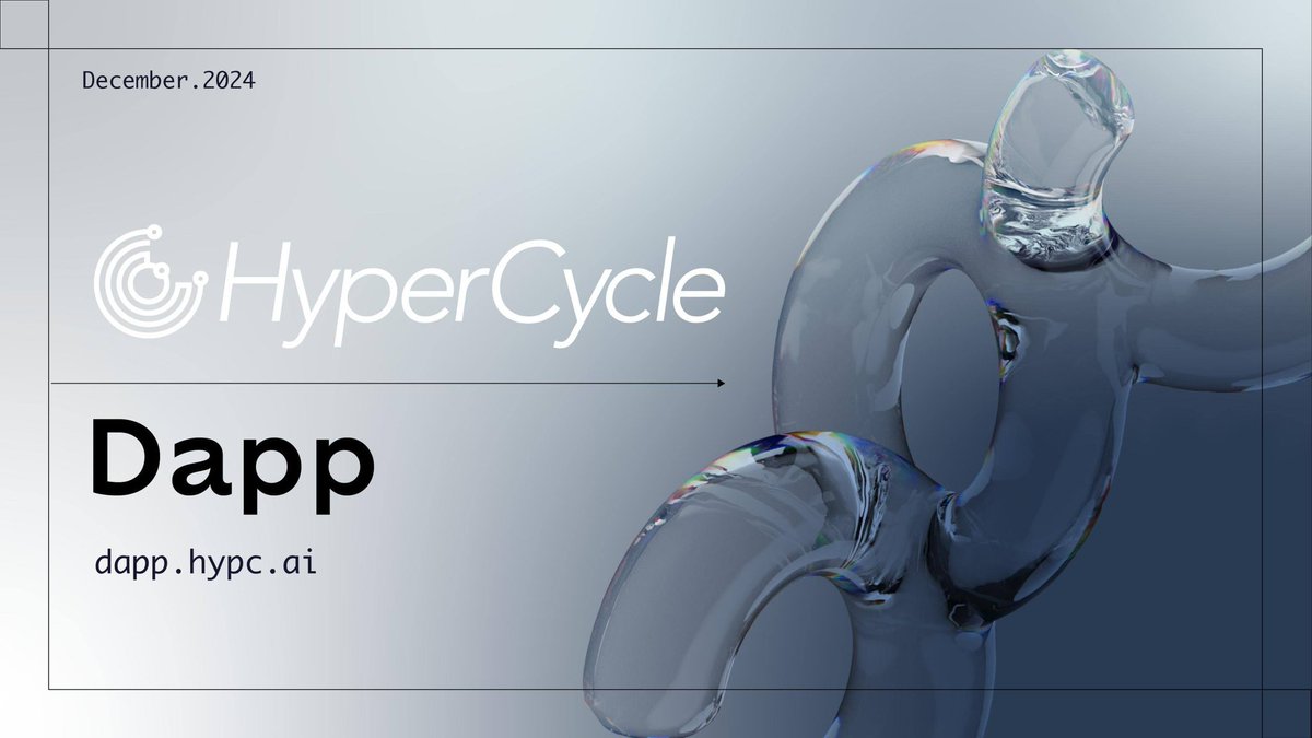 HyperCycle Dapp Status:
Fully Operational: 🟢
dapp.hypc.ai

Convert (HyPC to cHyPC)✅

Node Factory Creation Wizard✅  

HTS (HyperPG Tilling Service)✅

Please note: Tiller Nodes 1&amp;2 are full! Please use Tiller Nodes 3&amp;4.

Support: hypercycle.odoo.com/hypercycle-sup…