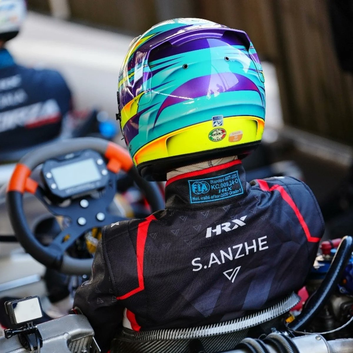 All_Road's tweet image. Sun Anzhe forced to retire in Sarno 

An unlucky end of a challenging weekend as he was forced to retire from both the Pre-Final (pushed off the track from another driver) and the Final (technical issue). 

See you in Lonato in two-weeks time for Round 3. 💪🏻

#WSK #SuperMaster