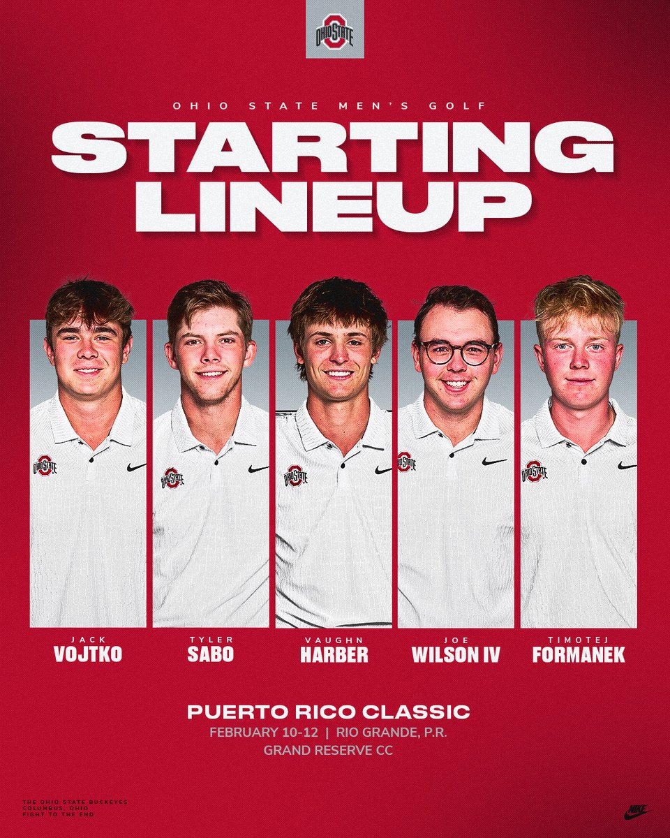 Excited to get the spring schedule start this week in Puerto Rico! #GoBucks