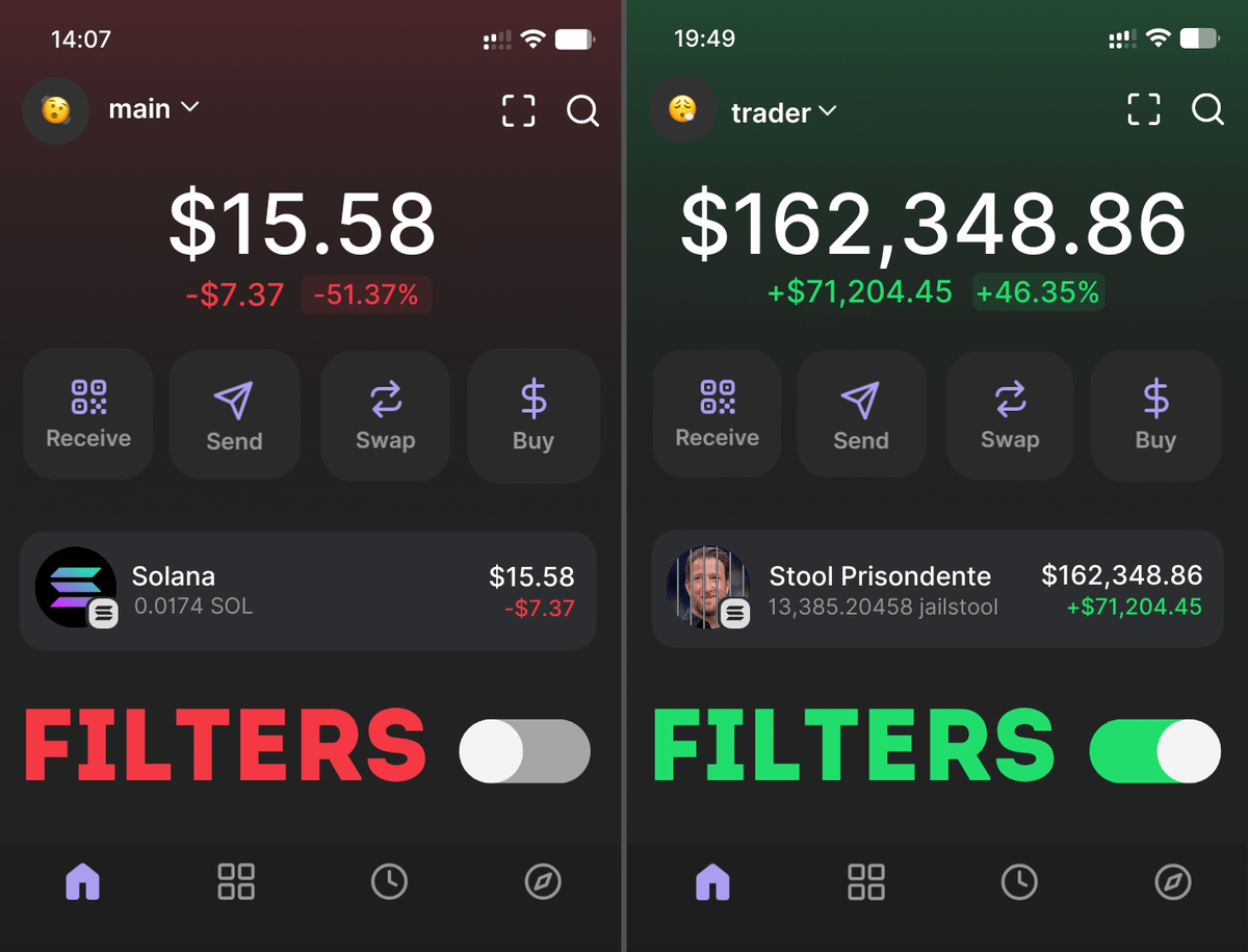 I caught $JAILSTOOL early before it pumped 320x

All I had:
1 - Tablet
2 - 0.1 $SOL on PHANTOM
3 - My killer filters

No time to explain - here’s the full guide 👇🧵