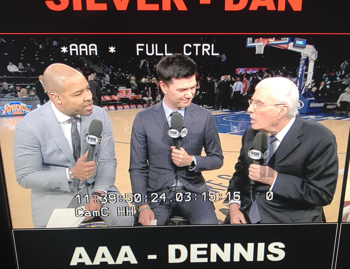 I learned so much as a kid watching Hubie Brown break down a game on CBS/ESPN. A masterclass every time. 

Dream come true when he joined us on our pregame show a few years back, I was in total awe. We asked 1 question, he then educated us for the next 5 min!

Congrats Coach