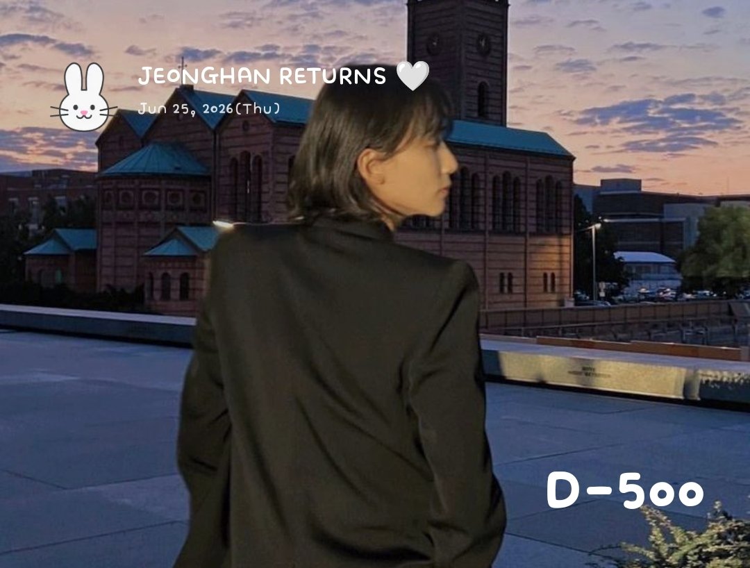 500 days until jeonghan returns! it's been 137 days since he started his military service 🥹🤍