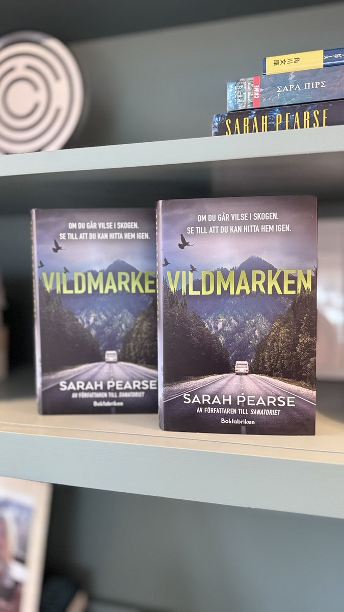 Sarah Pearse (@sarahvpearse) on Twitter photo Thrilled to receive these author copies of #TheWilds - published soon in Sweden by the brilliant <a href="/Bokfabriken/">Bokfabriken</a> :)
I love this atmospheric, moody interpretation of the cover - captures everything about the novel and more! Thrilled to receive these author copies of #TheWilds - published soon in Sweden by the brilliant <a href="/Bokfabriken/">Bokfabriken</a> :)
I love this atmospheric, moody interpretation of the cover - captures everything about the novel and more!