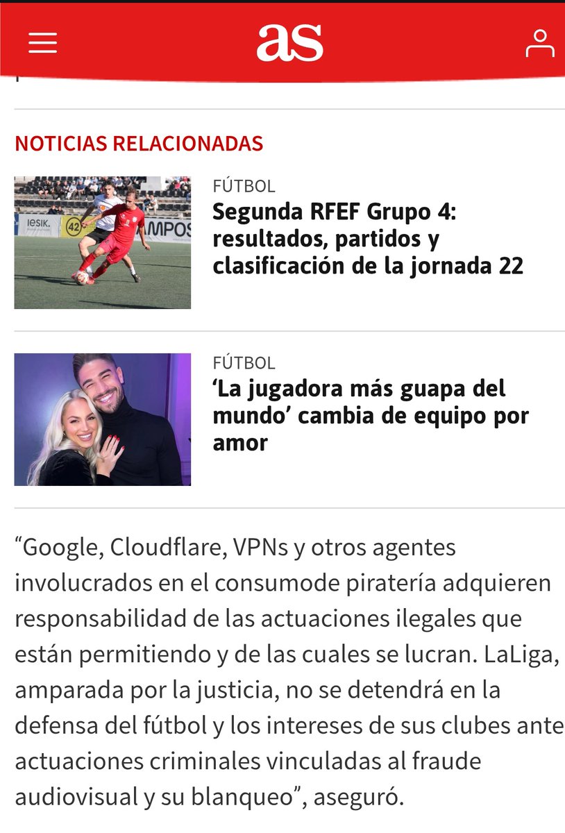weareDMNTRs's tweet photo. No tenemos pruebas, pero tampoco dudas de que toda la movida de esta semana de @movistar_es y @o2es con @Cloudflare es debido a esto...

"Poner puertas al campo" versión Tebas y su mafia... https://t.co/dyRXRHQKTV