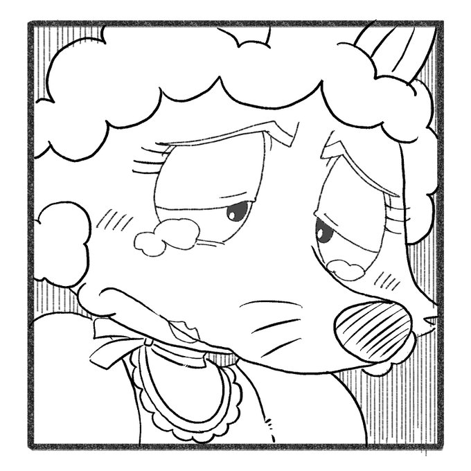 2枚めは元シーンより少しアレンジが加えられて、よりMM後藤が好む感じに描かれています。
それ以外はほぼトレス 