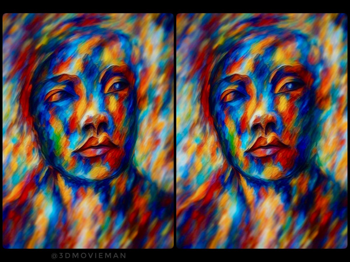 3DMOVIEMAN's tweet photo. “Contemplating Chaos” #stereoscopic #AIArtwork
#stereoscopy #AIArtCommunity #digitalarts #generative_art #3dart https://t.co/eCbTpDILio