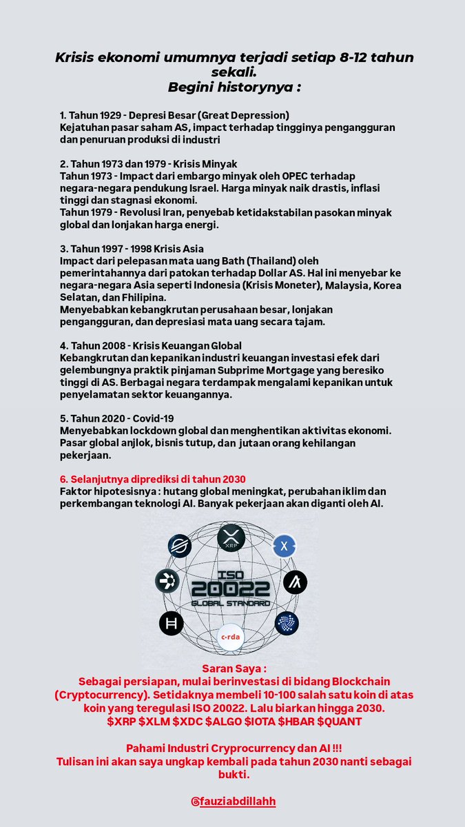 fauziabd9's tweet photo. Catatan pribadi untuk persiapan tahun 2030 ✅ https://t.co/jtUvDdpTaf