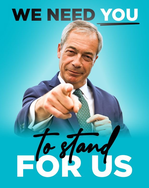 ReformBexley's tweet image. Reform UK in Bexley is looking for highly motivated, community-focused residents to stand in their local area.
If you have the spirit and determination to bring common sense politics to your local area in Bexley, sign up below 👇
reformparty.uk/apply
Reform Needs You! ➡️🇬🇧
