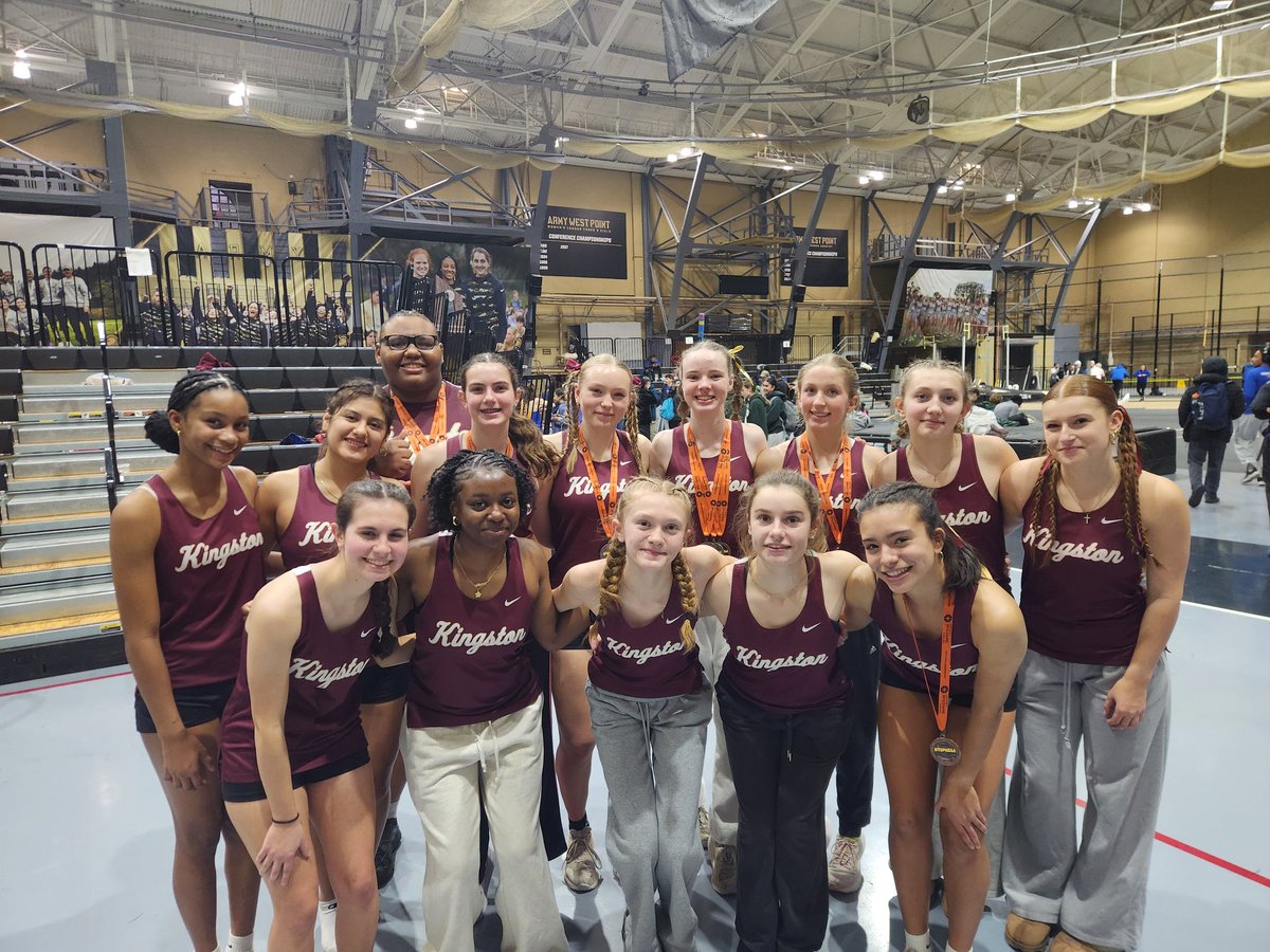 A great day for these young ladies as they totaled 61 points to claim 3rd place honors at the Section IX Class A Championships. 

#TigerPride 
#KingstonStrong