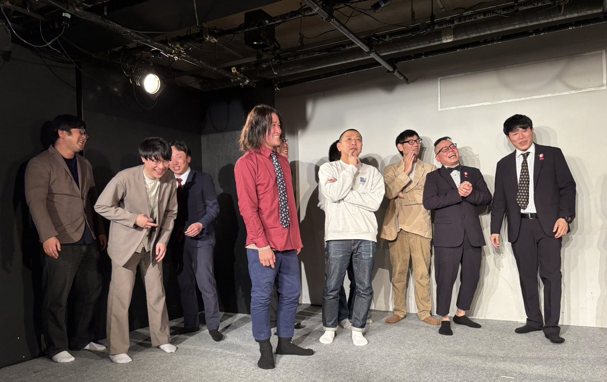 ringoo314's tweet photo. 02/09雅天芸渦@中野twl③
度々爆笑が巻き起こりながらも難問に苦戦してました🌀
終演後は高砂さん＋OH!越Ⅱさんでパシャリ
お疲れ様でした🌟 https://t.co/fHPhjkYrtv