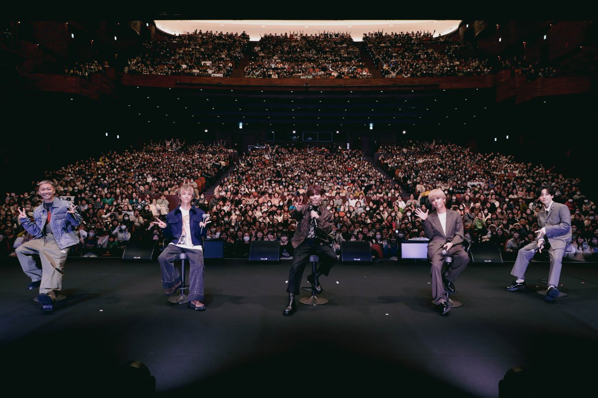 Da_iCE_STAFF's tweet photo. 【Thank you!!】
「Da-iCE a-i contact TOUR 2025」

2025.02.09
@ あきた芸術劇場ミルハス 大ホール

▼3/6(木)愛媛 チケット残り僅か！
https://t.co/UctAk7oBEB

▼Next >>
ARENA TOUR 2025 #EntranCE
https://t.co/smAq6Ti2ux

#Da_iCE #a_i
#Da_iCEa_icontactTOUR2025 https://t.co/k94IZ7QE3X