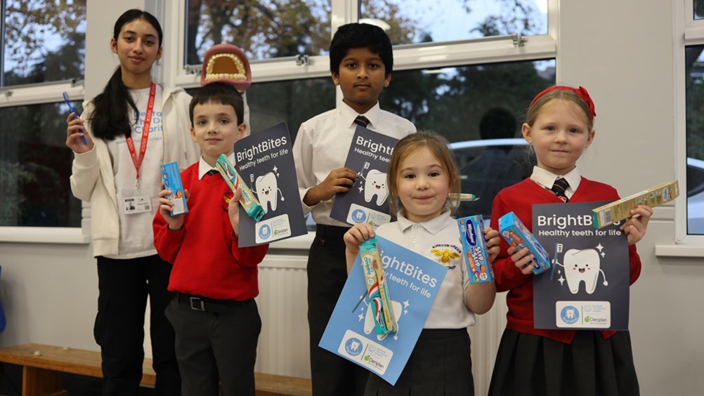 BrightBites, an oral health #education programme from <a href="/Denplan/">Denplan</a> and Dentaid The #Dental Charity, has delivered sessions to more than 60,000 school #children across the country. 

Find out more here:
➡️  ow.ly/zSBw50UVLxi

#oralhealth #awareness #schools #dentistry #charity
