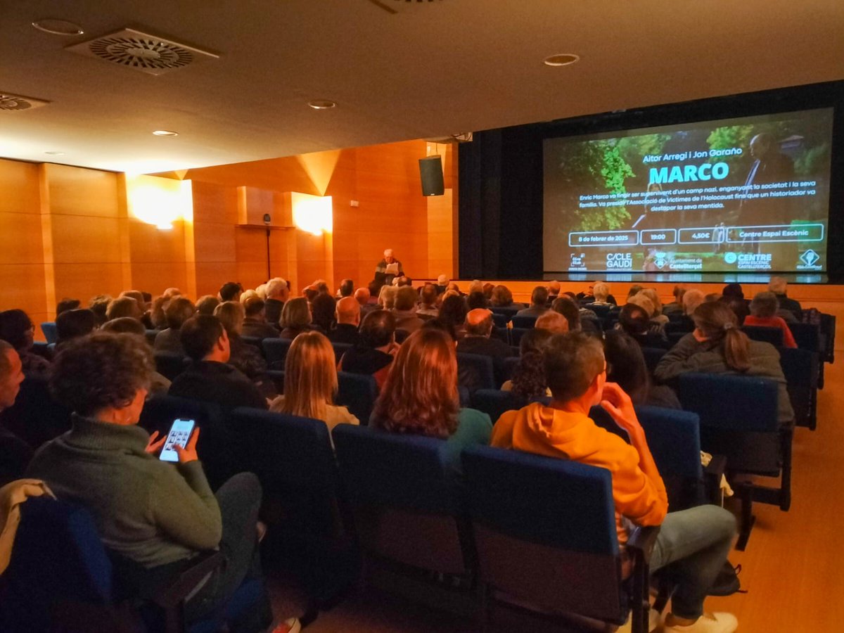 🎬 Èxit al Cicle Gaudí! 🎬

El Centre Espai Escènic va omplir-se per veure la segona pel·lícula de l’any del Cicle Gaudí a Castellterçol. Un centenar de persones van assistir-hi, convertint-la en la pel·lícula més vista del Cineclub.