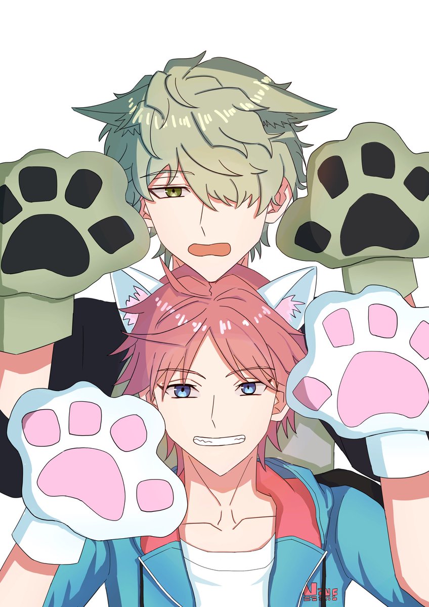 お題：肉球
#キスディノワンドロライ
<a href="/kdkd1day_drwr/">キスディノ1dayドロライ</a>