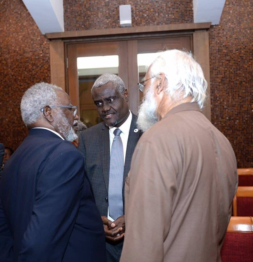 EagleFMNam's tweet image. The Chairperson of the African Union Commission, Moussa Faki Mahamat, has paid tribute to Namibia’s Founding President, Dr. Sam Shafiishuna Nujoma.

Mahamat described Nujoma as an unwavering revolutionary leader whose legacy extends beyond Namibia to the entire African continent.…