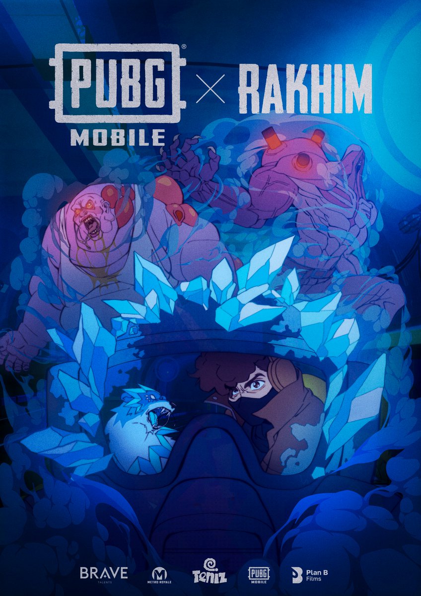 Here comes my directorial debut! And immediately - a large-scale project for PUBG MOBILE in collaboration with Rakhim. @daocomix